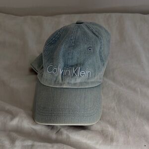 Vintage Calvin Klein Light Blue Denim Cap